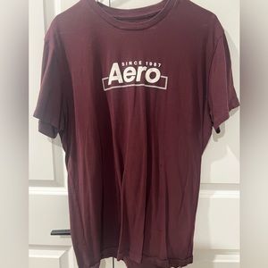 AERO BURGUNDY SHIRT LARGE
